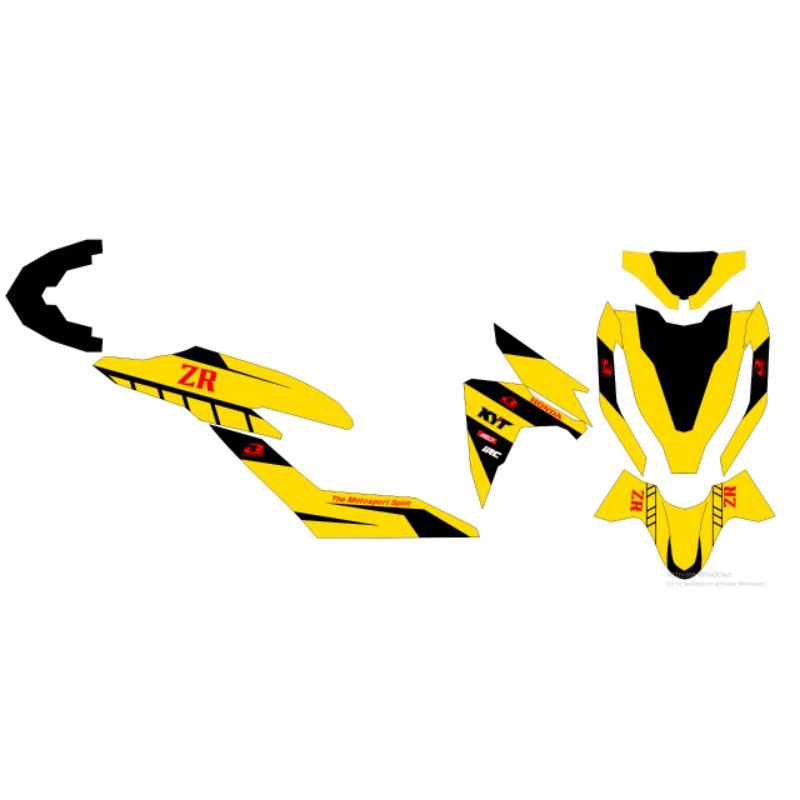 DECAL STIKER MOTOR VARIO  150 NEW