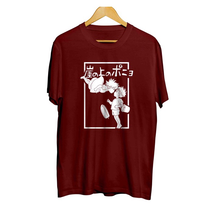 Kaos distro anime GHIBLI STUDIO - PONYO