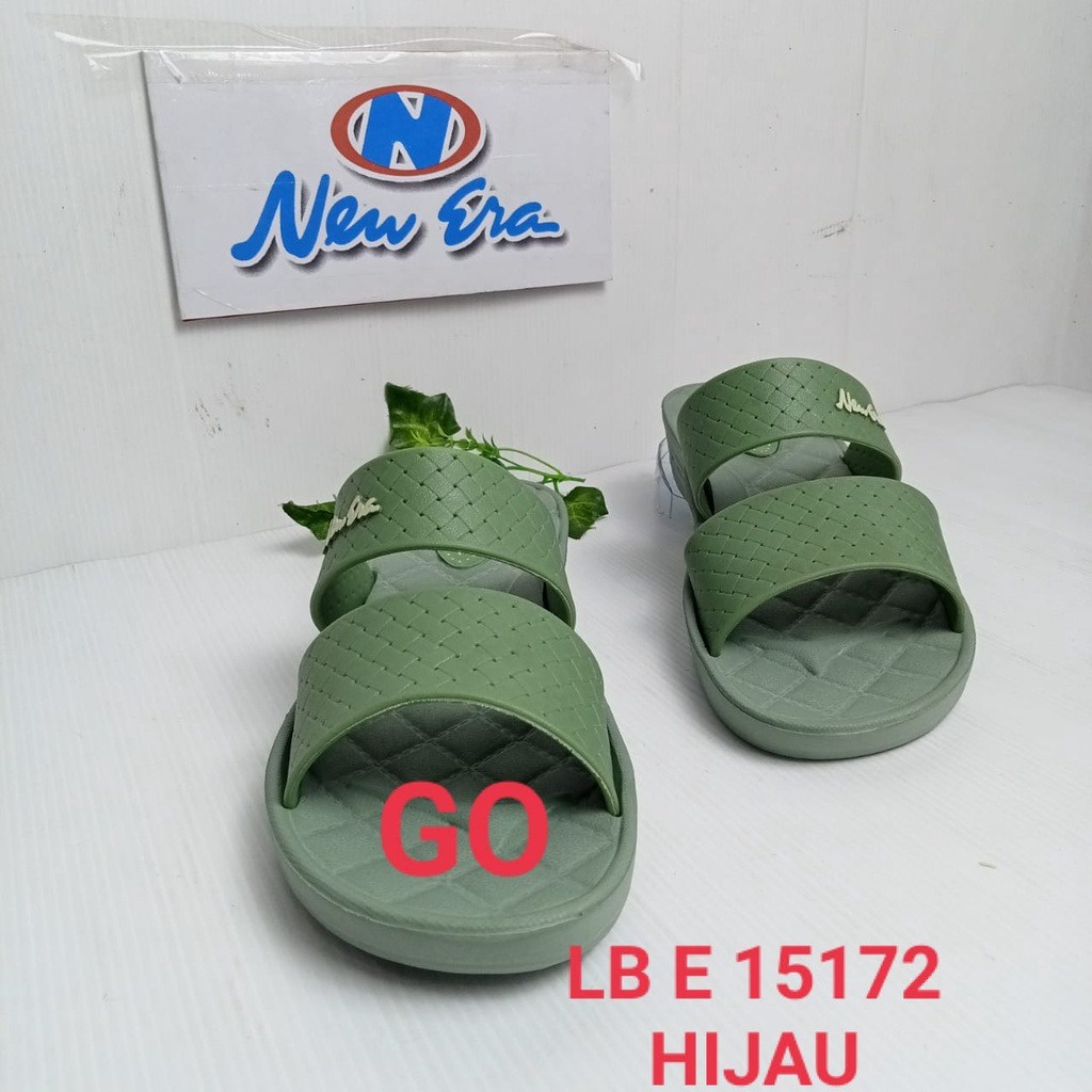 gof NEW ERA LBE 15172 sandal wanita slip on sandal casual wanita 37-41