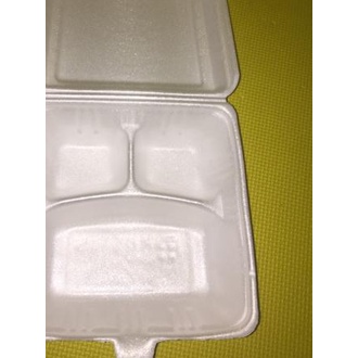 ♫ foam sekat sterofom styrofom strofoam gabus kotak box nasi kotak makan - FOAM SEKAT ◌