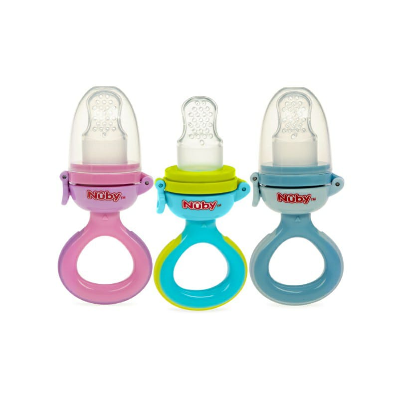 Nuby Twist &amp; Feed Nibbler Food Feeder - 127216 127218