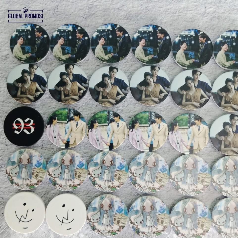 Pop Socket Custom Print UV PopSocket Satuan bs Kpop BT21 BTS Karakter Design Bebas Full Warna