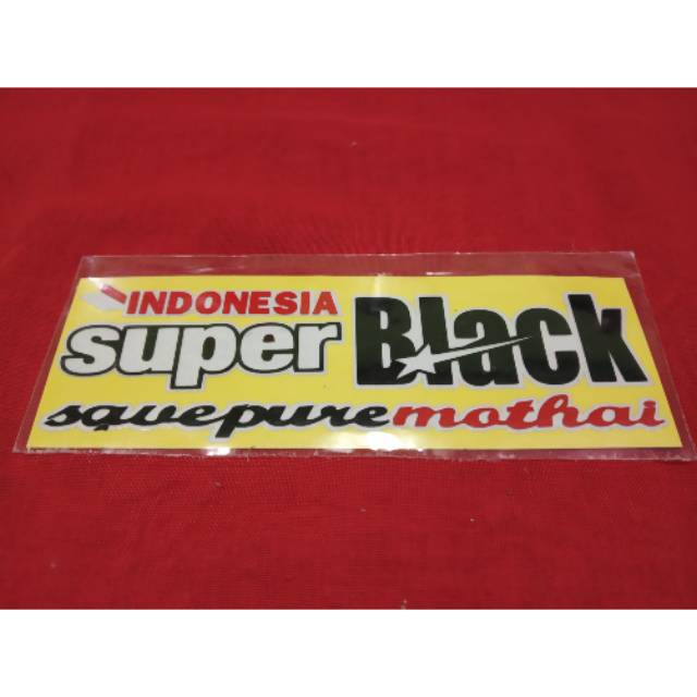 

STIKER CUTTING SUPER BLACK