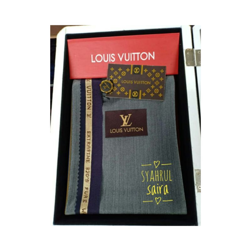 New original wool/kain wool Louis Vuitton _untuk jas, celana