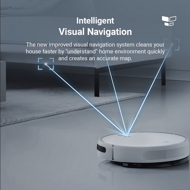 Mi Robot Vacuum 2C - Mi Robot Vacuum &amp; Mop in One Go with Smart Mapping