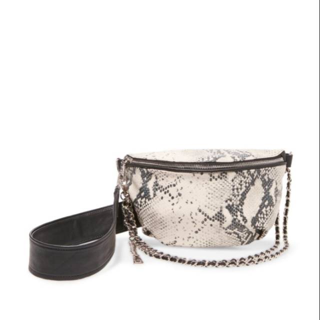 Steve Madden Bmandie Snake Skin - Steve Madden bumbag