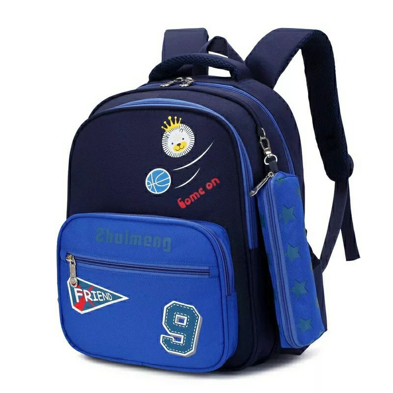 Ransel anak Tas anak Backpack anak 2in1 tas sekolah anak perempuan anak laki laki ZHUIMENG BAGS