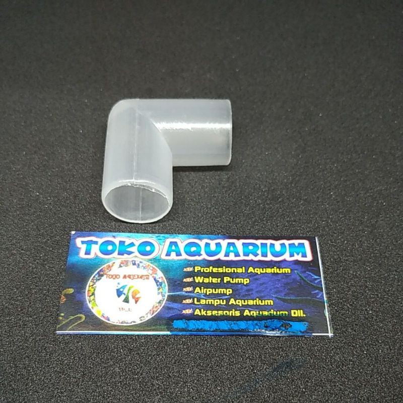 Keni pipa / Sambungan L pipa Aquarium