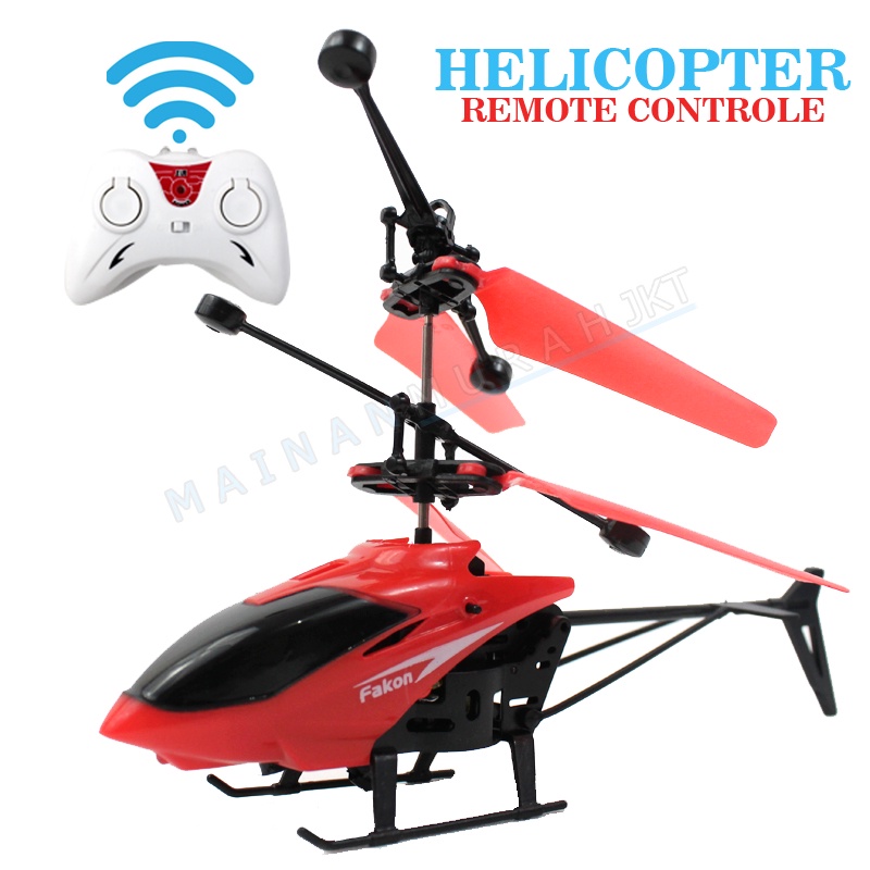 MAINANKEI ANAK MURAH HELICOPTER INDUCTION FLIGHT LH-1802R REMOTE CONTROLE HELIKOPTER MINI DRONE