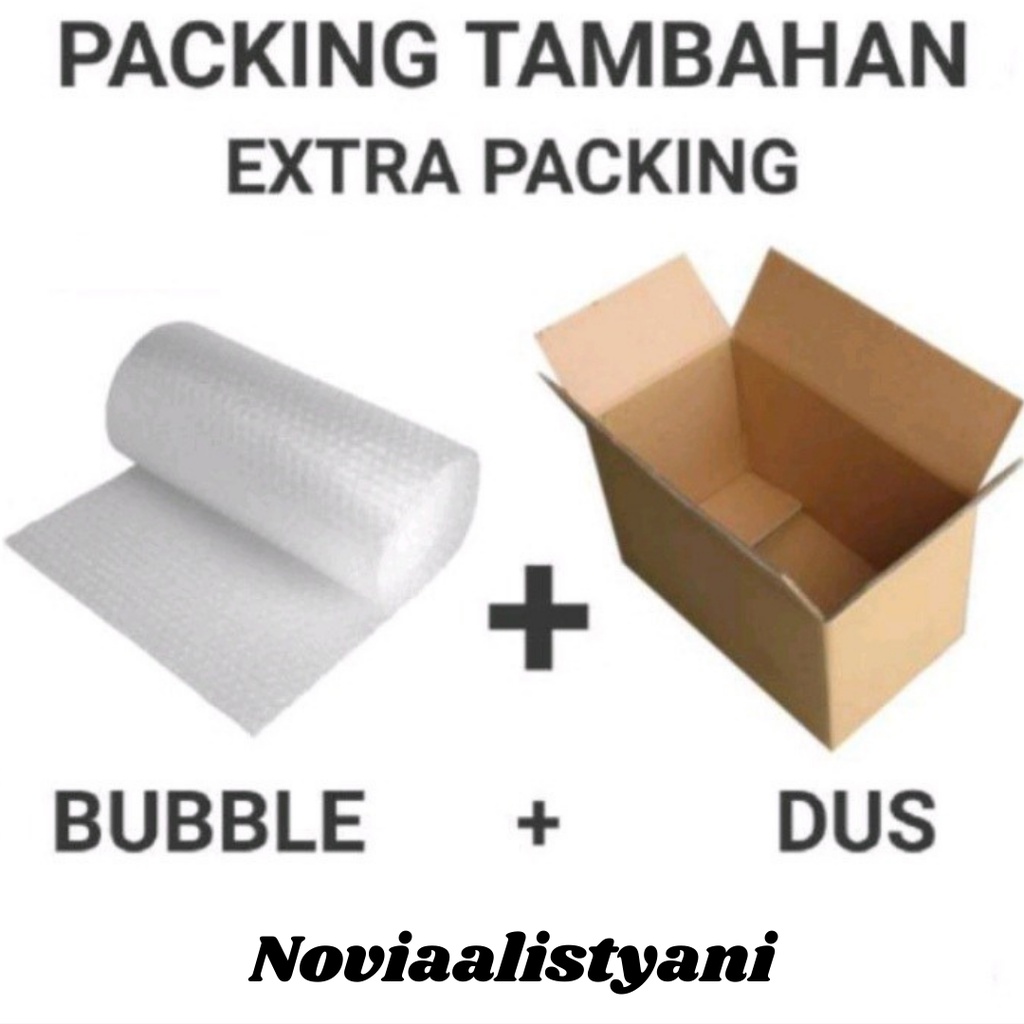 TAMBAHAN PACKING KARDUS BUBBLE WARP