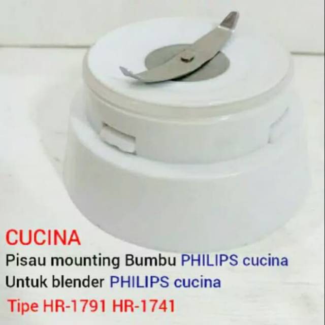 Pisau mounting bumbu Philips Cucina