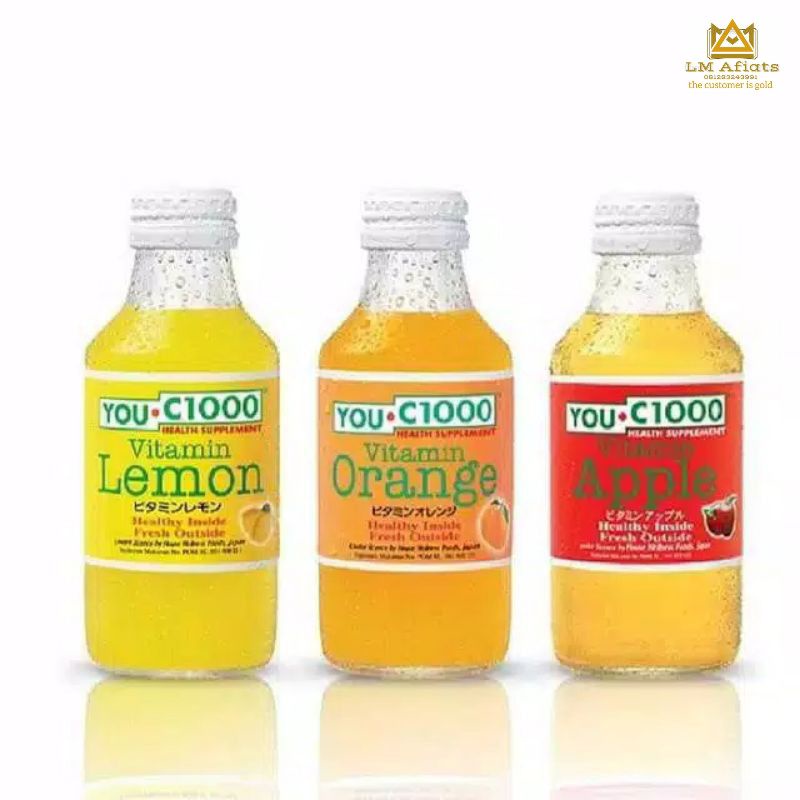 

YOU C 1000 LEMON ORANGE APPLE WATER 140ML