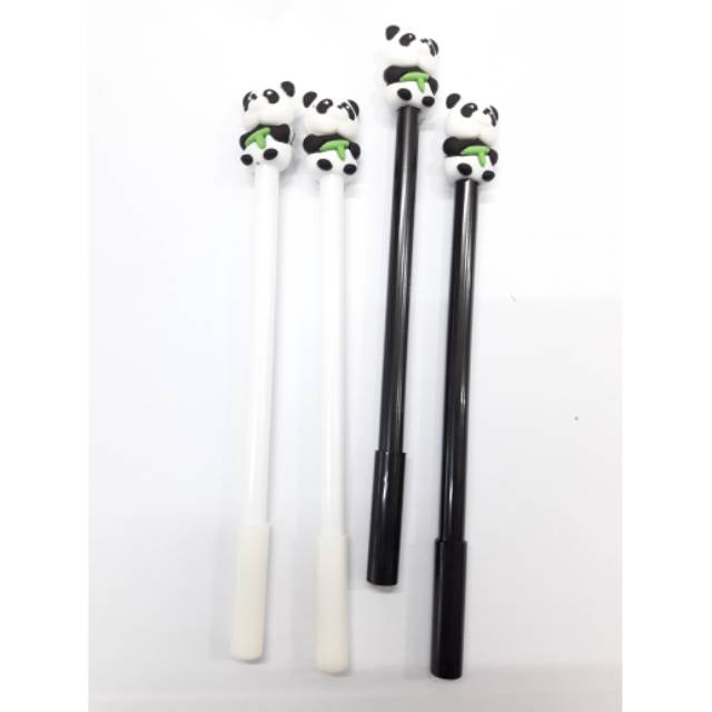 

Pulpen Gel karakter Panda lucu isi 12 pcs