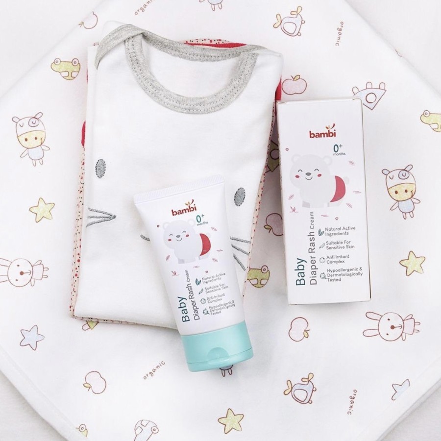 Bambi Diaper Rash Cream 50ml / Krim Popok Bayi