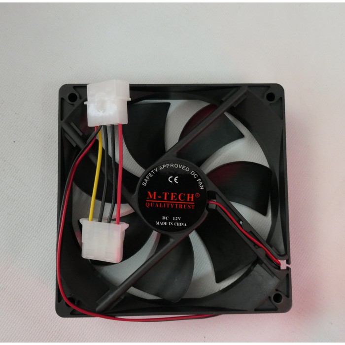 Fan Casing 12 CM Hitam Mtech