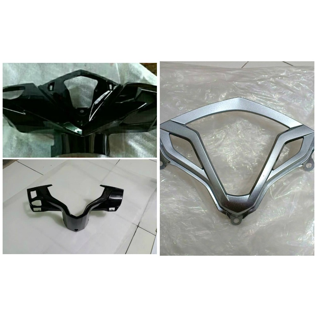 Cover speedometer KM Vario Techno 125 silver