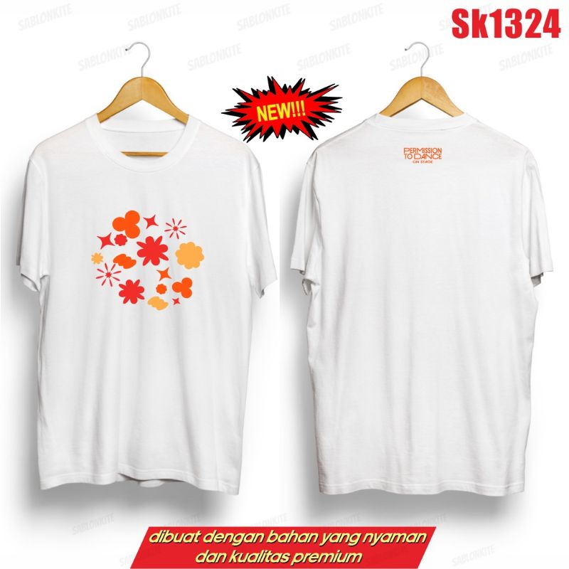 [READY] BTS TSHIRT PERMISSION TO DANCE TYPE 2 // TSHIRT BTS // BAJU BTS
