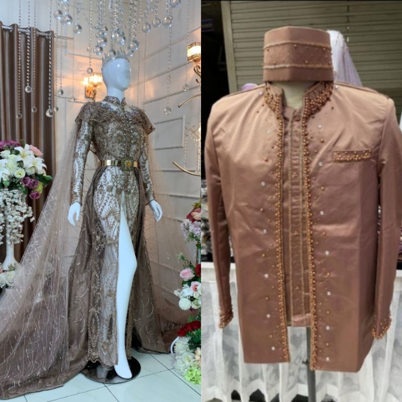 KEBAYA PENGANTEN / GAUN SLIM /KEBAYA/BAJU PESTA MASA KINI