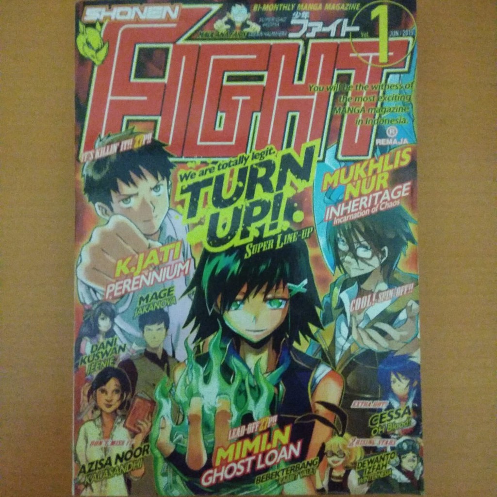 Komik Majalah Shonen Fight 1