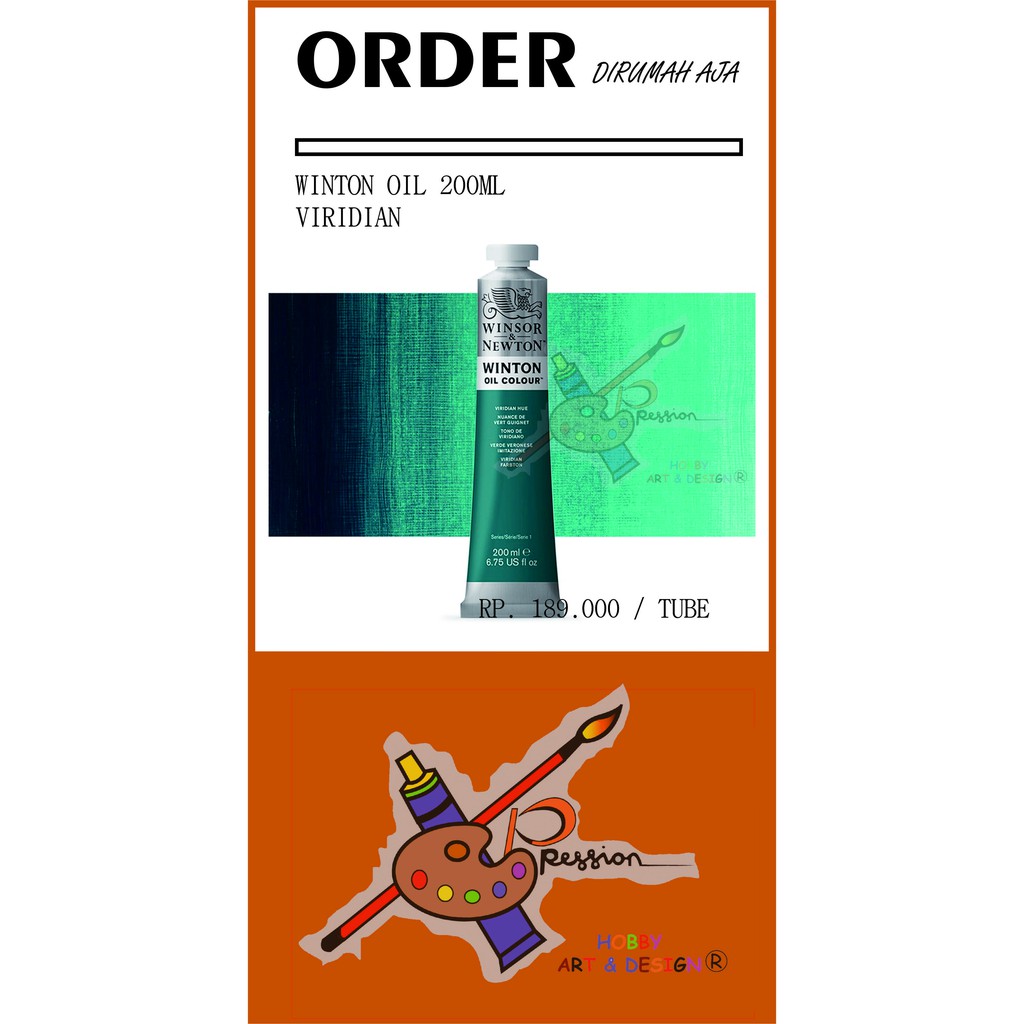 

WINTON OIL 200ML- VIRIDIAN HUE