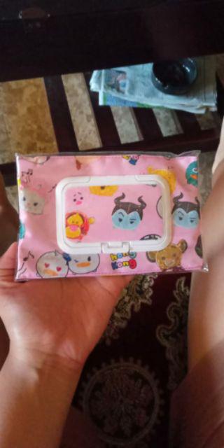 2 In 1 & 3 In 1 Tissue Cover / Tempat Tisu Kering, Basah, & Hand Sanitizer (motif Unicorn)