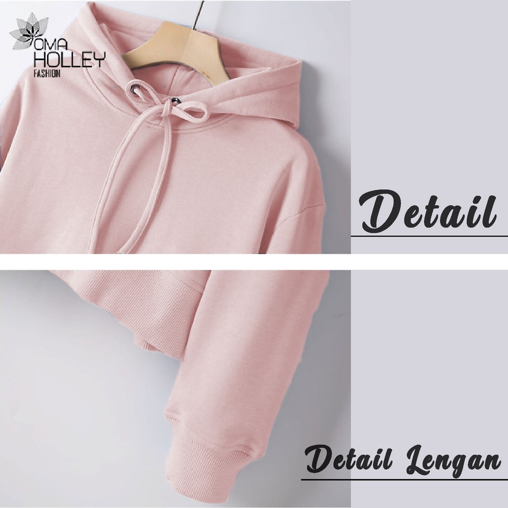 (COD) OH Fashion Casey Mizuki Hoodie Wanita Lengan Panjang #6102