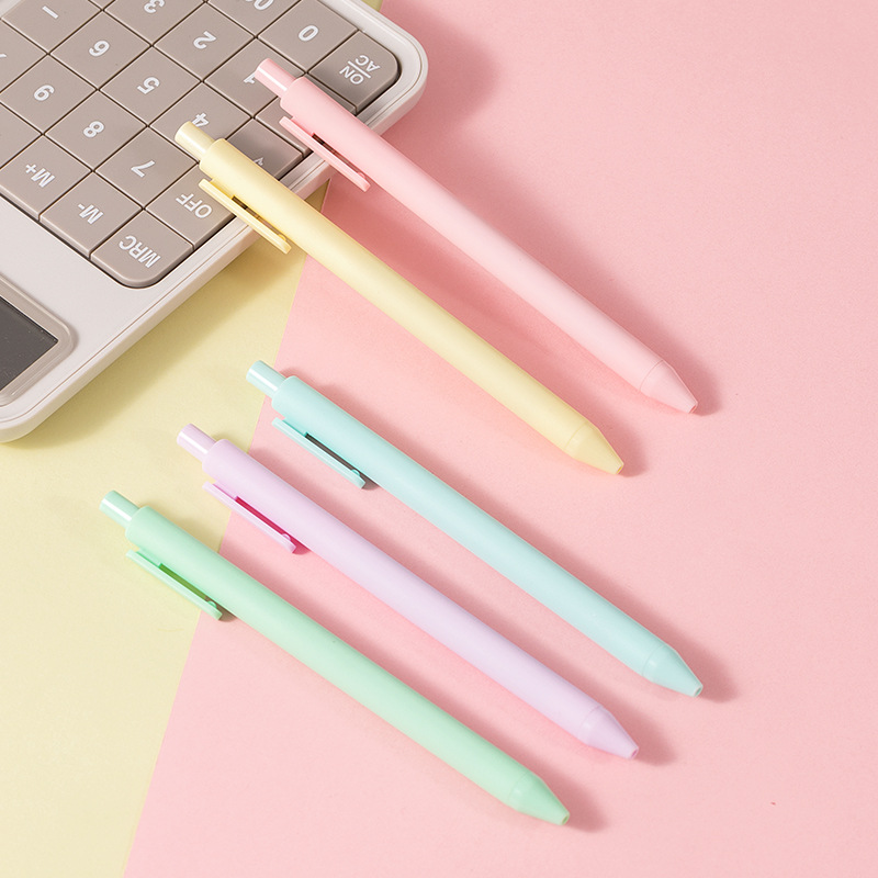 Magic789 Pulpen Gel 0.5mm Warna Permen Gaya Korea Untuk Sekolah / Kantor
