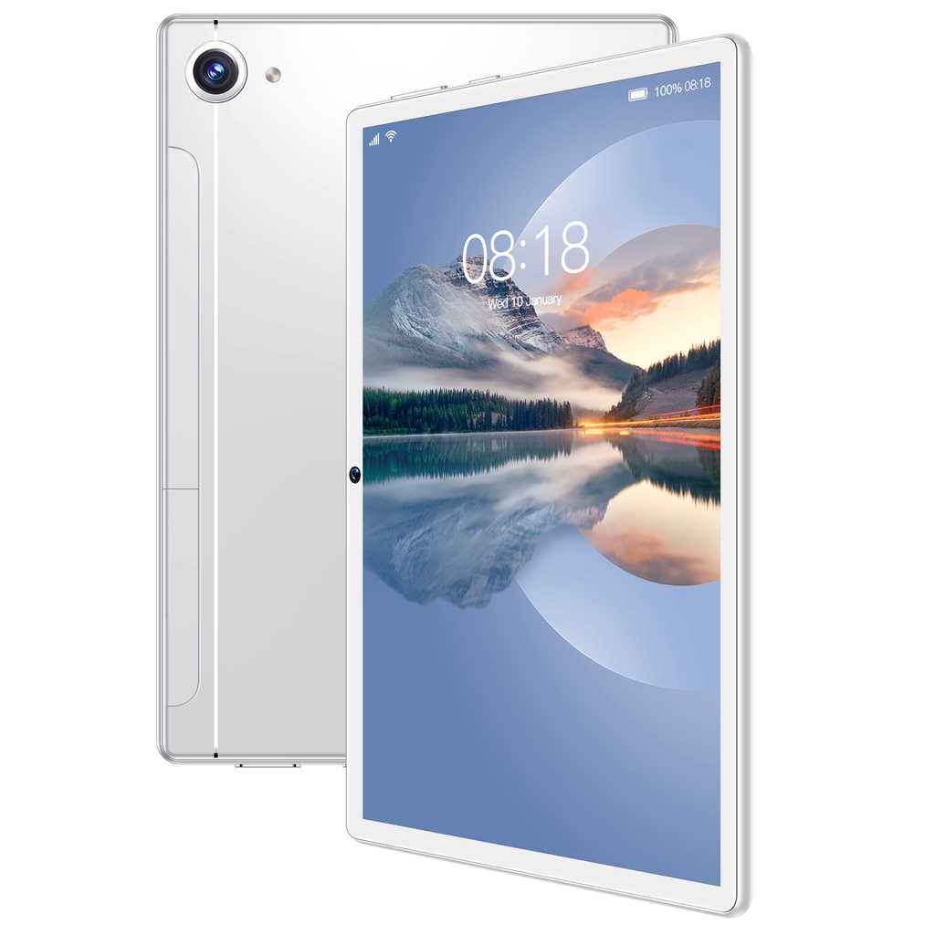 2022 Tablet Murah 5G Baru Galaxy Tab A8 Tablet 12GB+512GB Tablet Pembelajaran Tablet Android laris manis SIM+WIFI Tablet PC-Perak