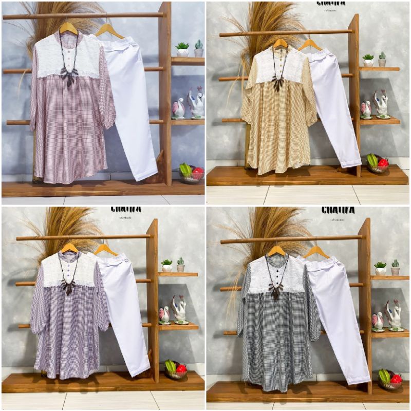 Set Tunik Karina Series by CHATIFA Original