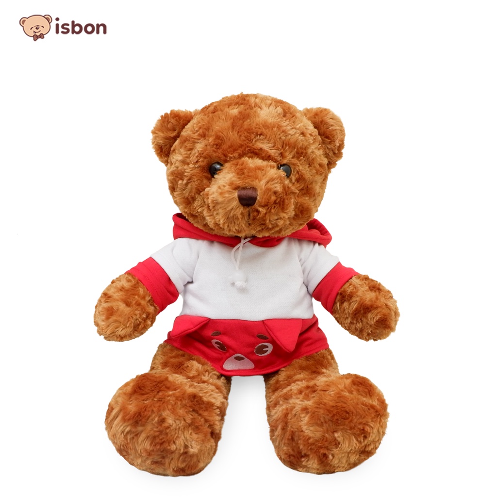 Boneka Beruang Teddy Snail 35 Cm With Hoodie Karakter Lucu Bulu Halus Non Alergi Cocok Untuk Mainan Anak By ISTANA BONEKA