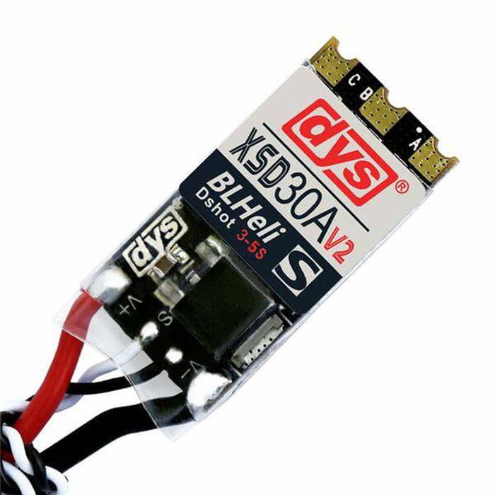 DYS XSD 30A V2 3-5S ESC BLheli_S Dshot 600 300 Xsd30A