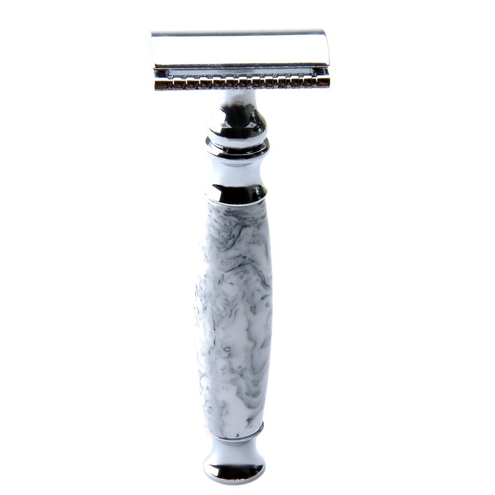 

[ READY STOCK ] 1 шт. двухсторонняя бритва традиционная Классическая бритва из нержавеющей стали