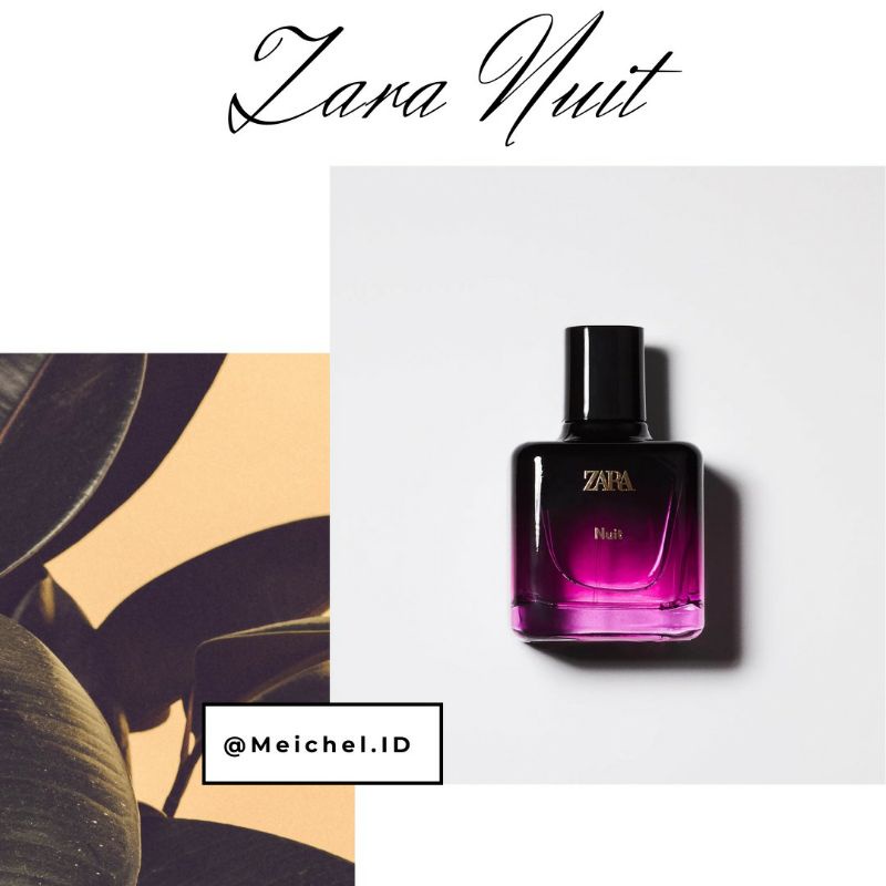 PARFUM ZARA ZALE WOMEN ORIGINAL NUIT FEMME