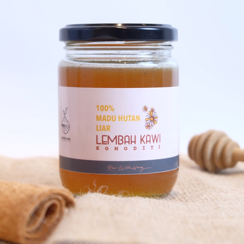 

MADU HUTAN LIAR ASLI 200 GR ORGANIK RAW WILD HONEY LERENG GUNUNG KAWI