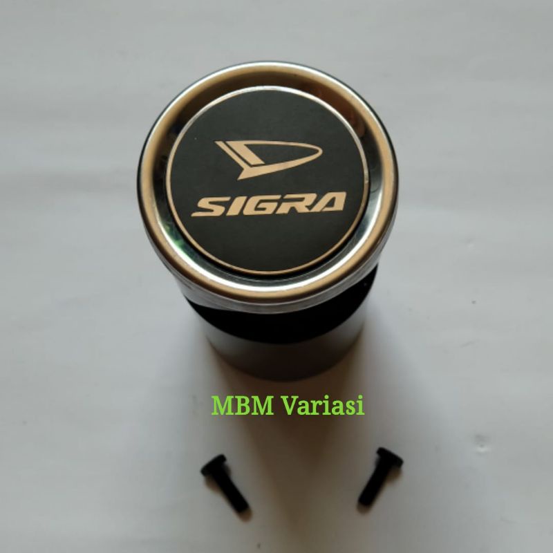 Muffler Buntut Knalpot Mobil Logo Daihatsu Sigra