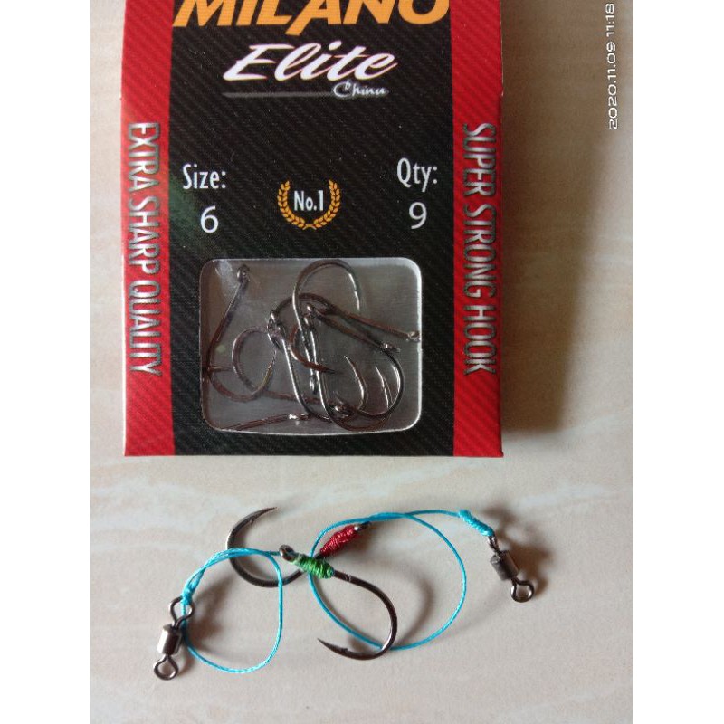 RANGKAIAN KAIL GALATAMA LELE ,PATIN ,BAWAL. KAIL MILANO ELITE