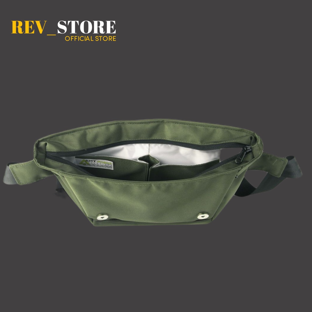 Tas Selempang Shoulder Bag Pria ALPHA - Waist Bag Pria Distro Kombinasi