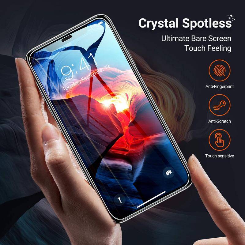 Pelindung Layar Tempered Glass Full Cover Untuk Iphone 13 Pro Max Mini 13pro Max