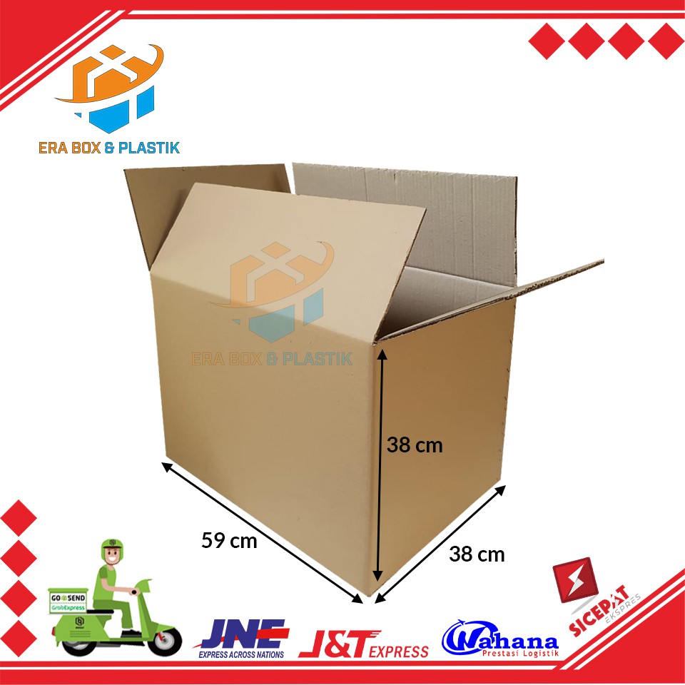 Kardus 59x38x38 cm | Box | Karton Packaging | Dus Pindahan Besar Murah