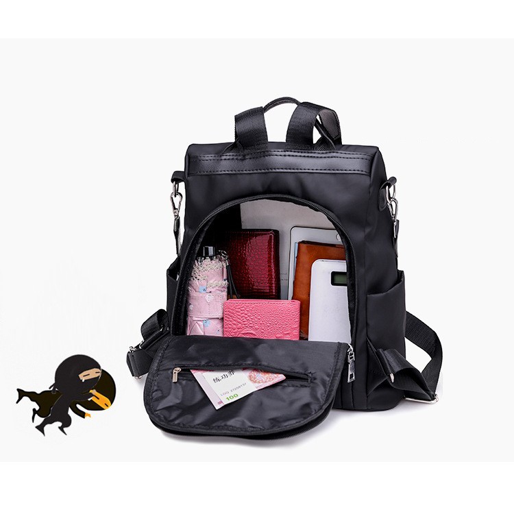 Tas Ransel Korea Multifungsi JX 846 - Bisa Ransel Bisa Selempang - Tas Fashion Kece