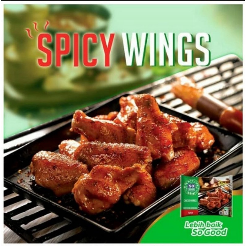 

So Good Chicken Wings Spicy 400gr