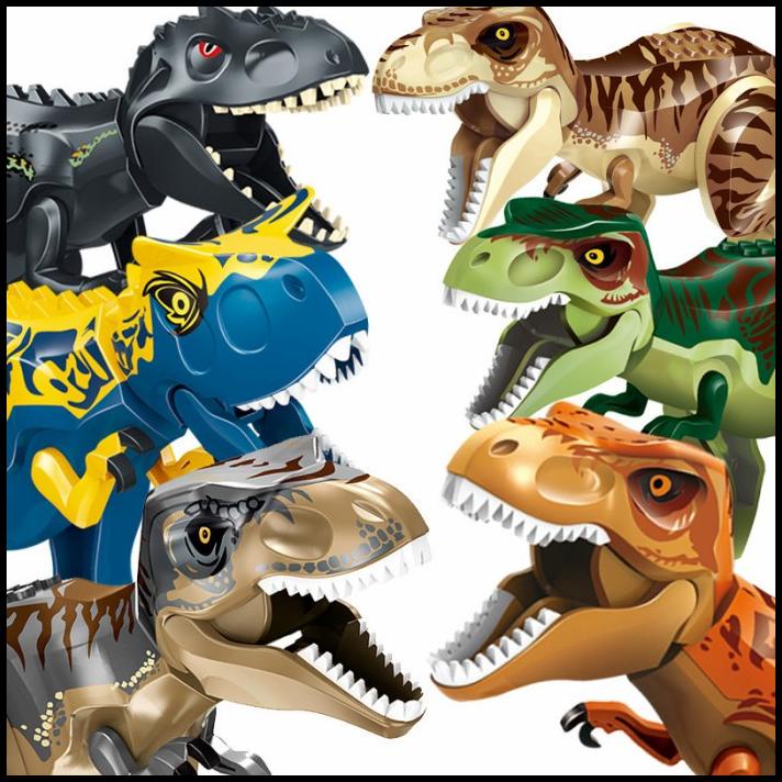 Mainan Lego Dinosaurus Tyrannosaurus Besar Jumbo Dino Jurassic World