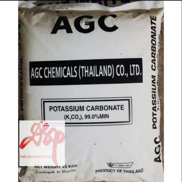 

Pengenyal / Pengering Potassium Carbonate Food Grade Ex. Thailand 1 Kg