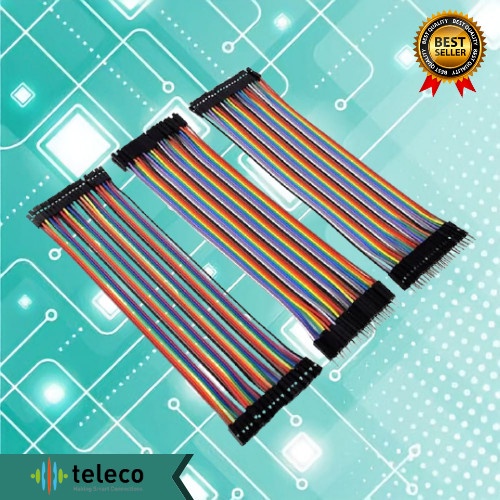 Kabel Jumper Male- Male , Male-Female, Female-Female 20 Cm 40 Pin