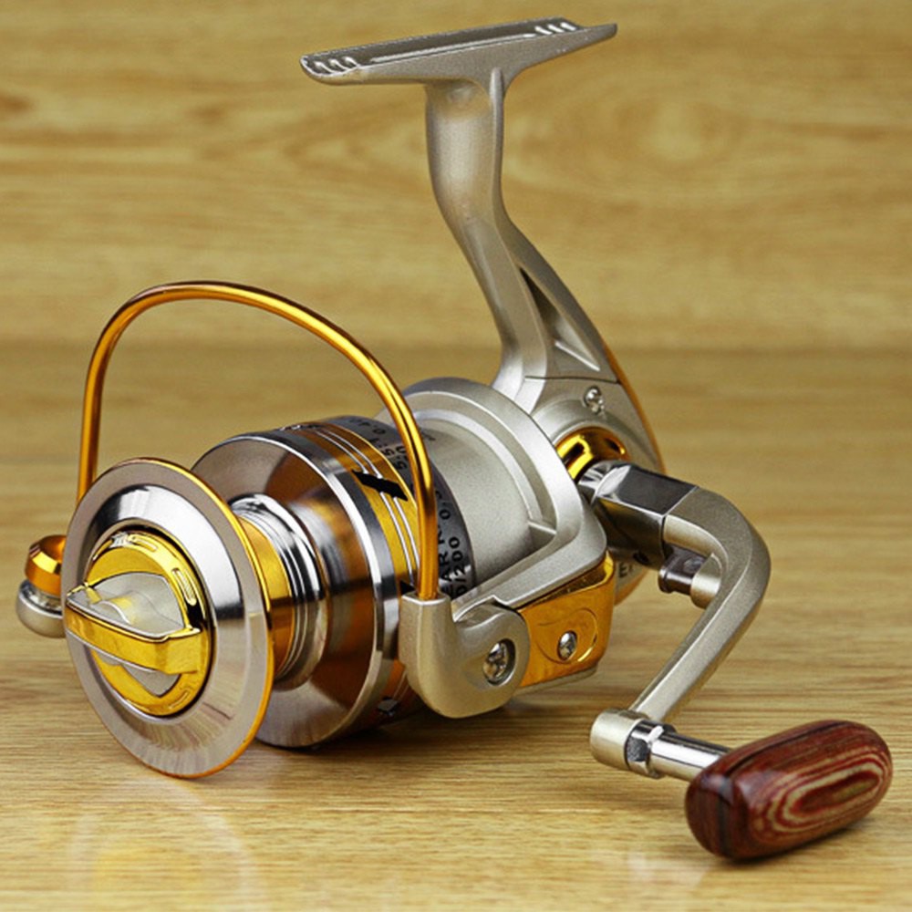 YUMOSHI EF3000 REELSKING Reel Pancing Spinning 12 Ball Bearing Silver Grab Medan