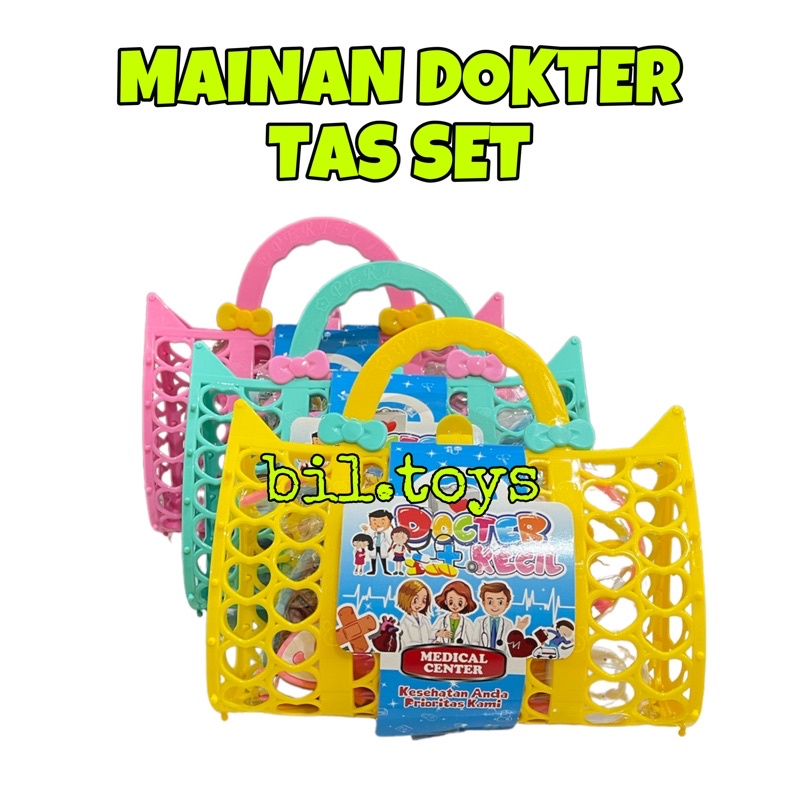 MAINAN DOKTER TAS SET MS01 MAINAN ALAT KESEHATAN