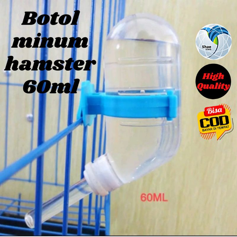 Botol Minum Hamster 60ml Tempat minum Kebutuhan Hamster