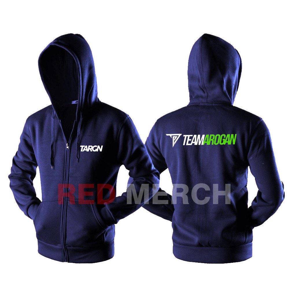 JAKET SWEATER HOODIE ZIPPER TEAM AROGAN