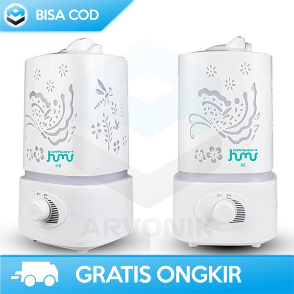 AROMATHERAPY HUMIDIFIER OIL DIFFUSER TAFFWARE HUMI H6 1500ml 7 COLOR