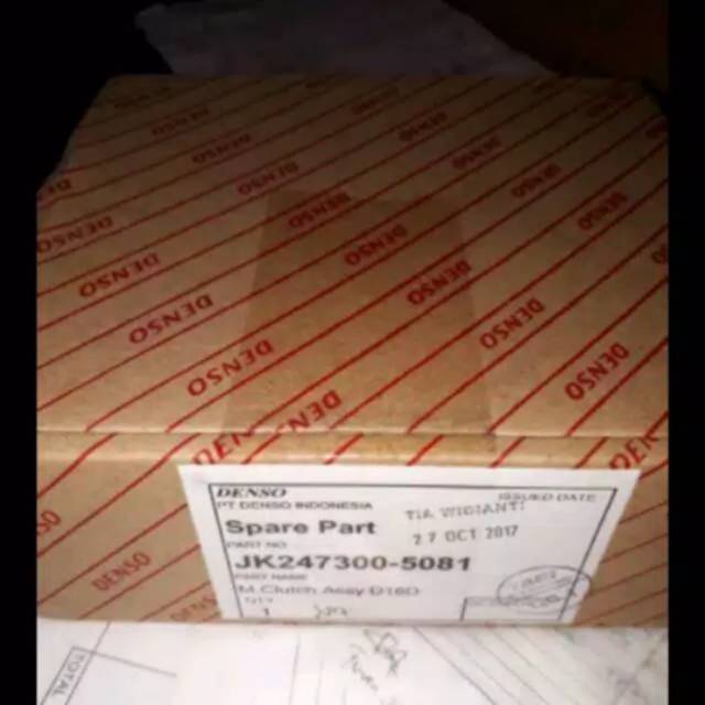 magnet clutch ac kompresor xenia 1.0 1000cc  asli denso